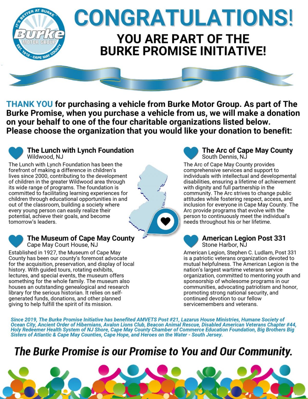 American Legion Post 331 Recipient of Burke Promise Initiative