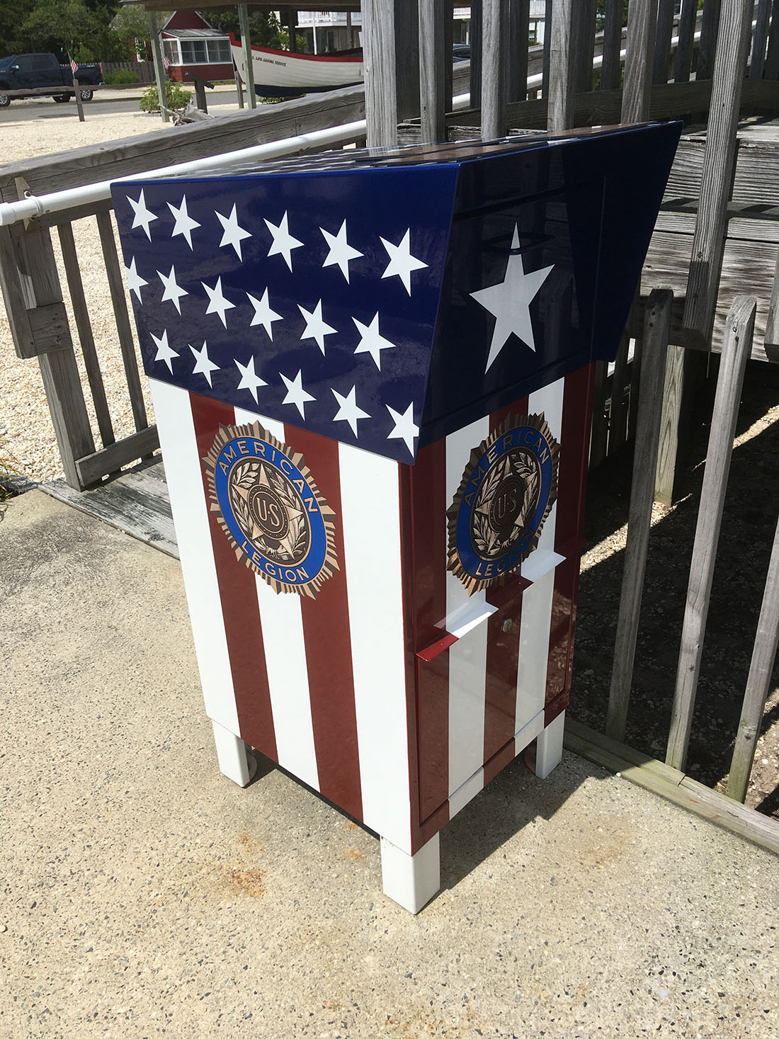 flag box